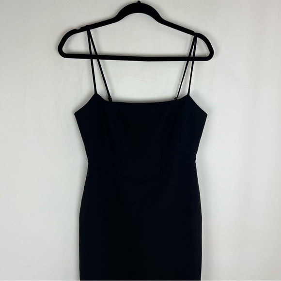 LIKELY Revolve Black Midi Dress Size 6 - Picture 5 of 8